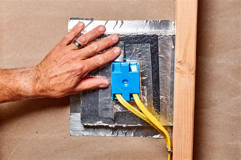 can i caulk around electrical box|how to seal electrical outlets.